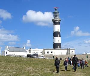 Im Phare Le Créac'h befindet sich ein interessantes Leuchtturmuseum.